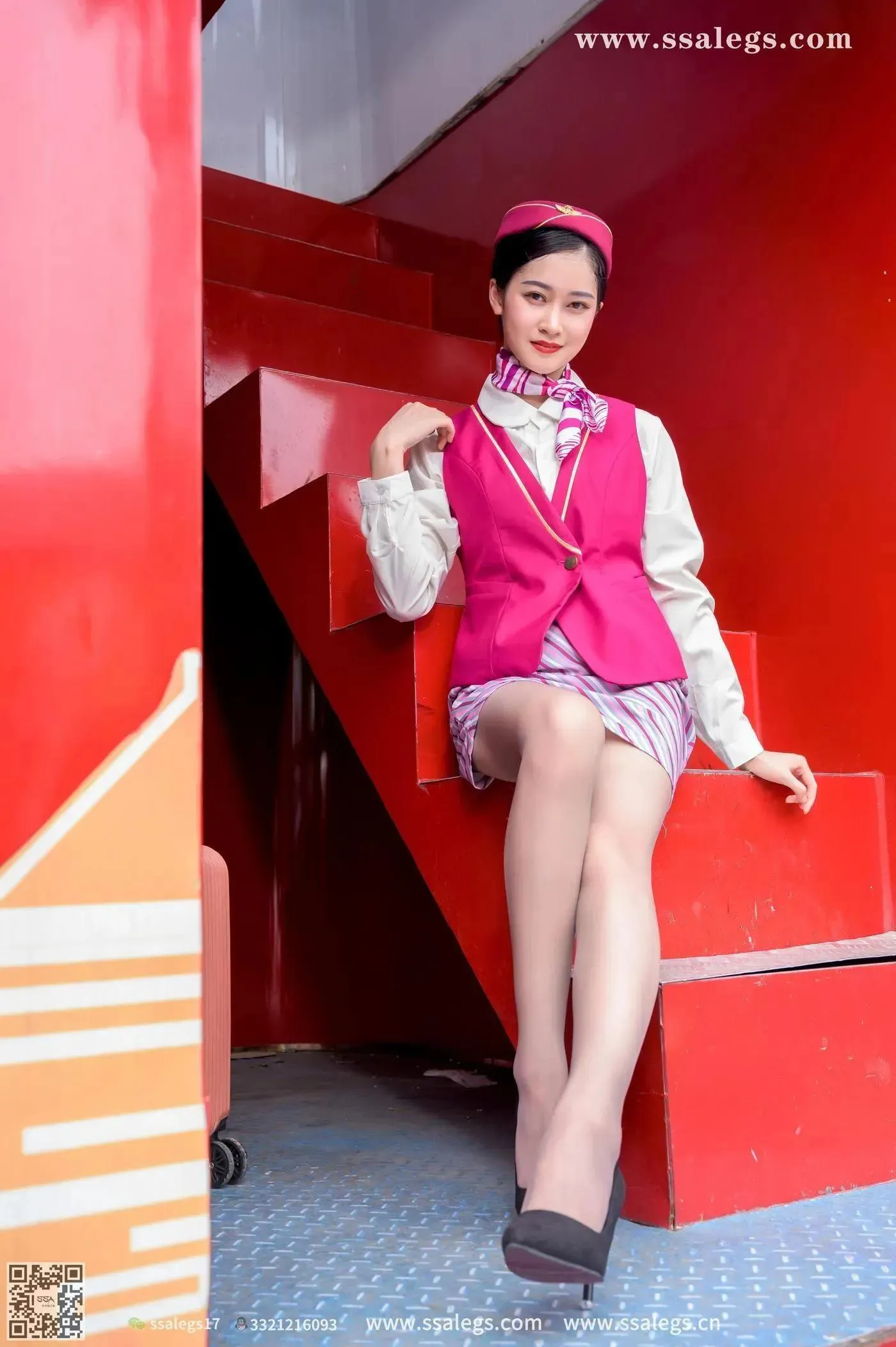[SSA丝社]超清写真 NO.435 漫漫 她的空姐梦(上) [69P]插图2